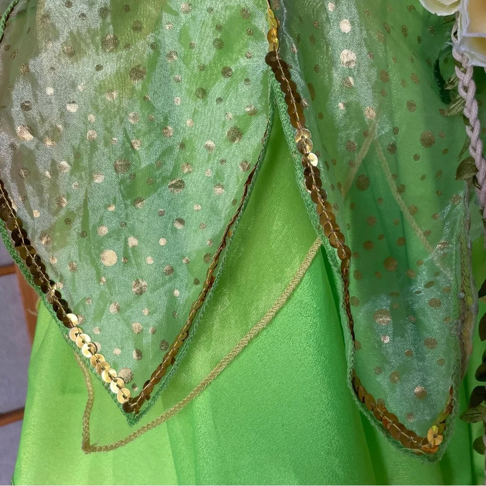 Green and Gold‎ Fairy Dress, 4